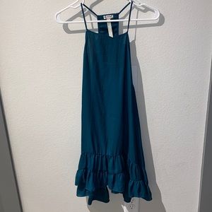 Free People Slip ruffle dress